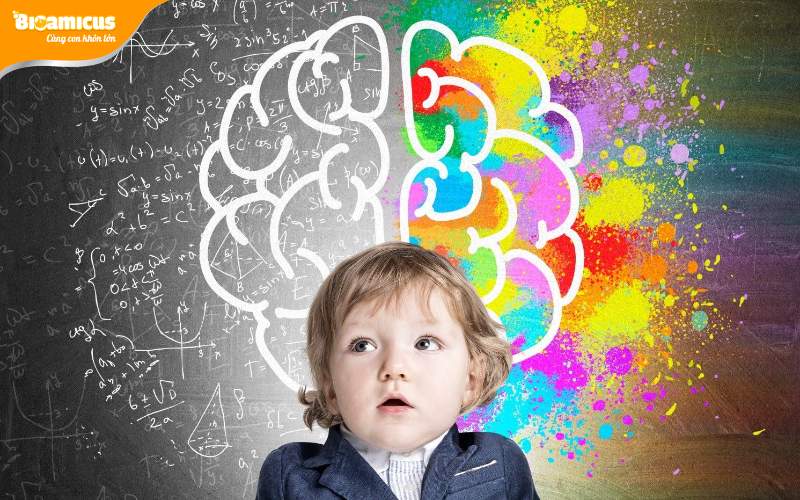 phát triển não bộ ở trẻ chậm nói