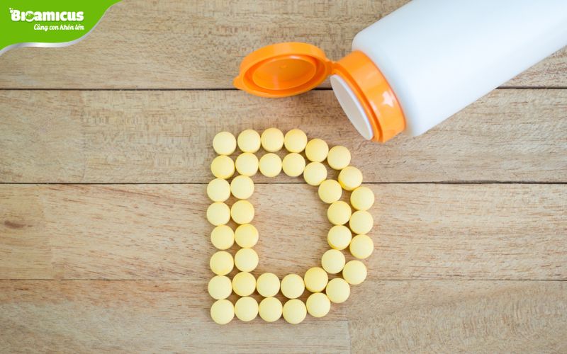 vitamin d3 cho trẻ cao lớn