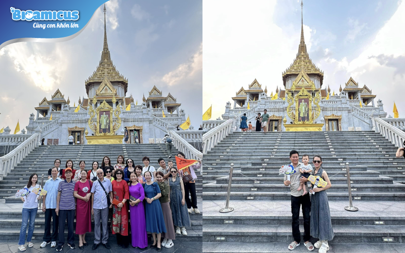 Chùa Vàng Thái Lan - nơi có bức tượng lớn bằng vàng nguyên khối