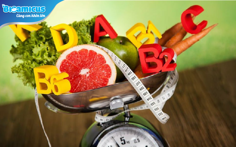 các loại vitamin liên quan mật thiết đến các chuyển hóa của cơ thể và sự tăng cân