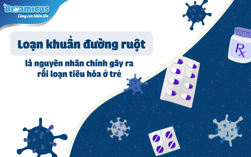 rối loạn tiêu hóa do loạn khuẩn ruột