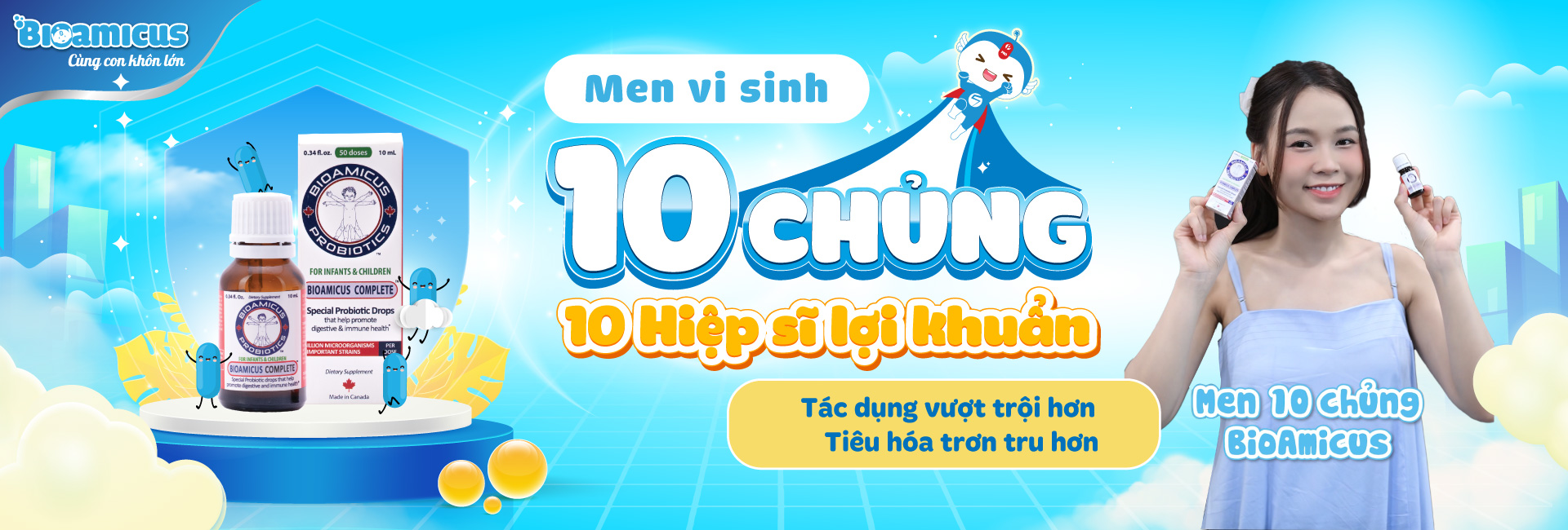 mẹ Sam tin dùng men 10 chủng