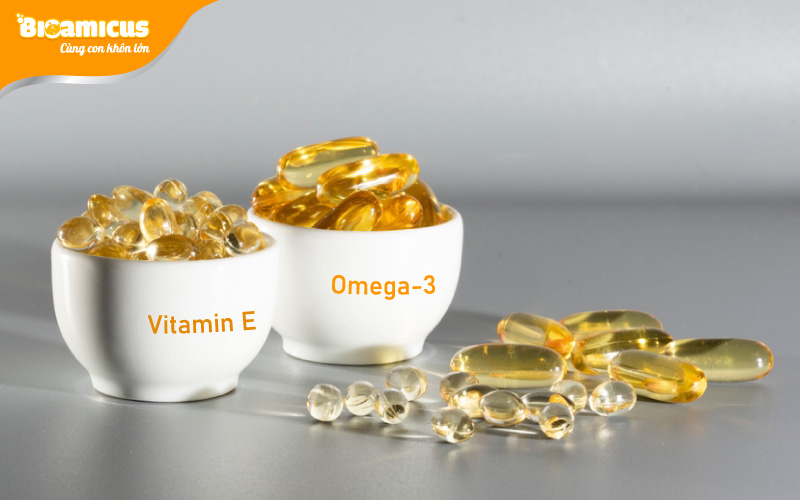 vitamin E và Omega-3 có cảm quan giống nhau