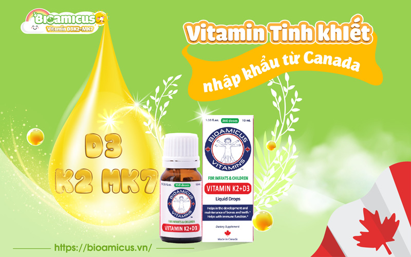 D3k2 bioamicus tinh khiết