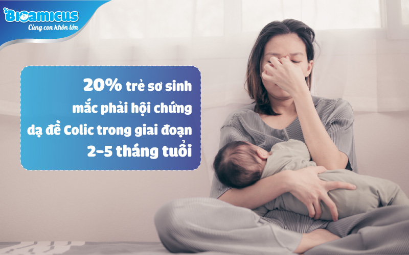 khóc dạ đề ở trẻ sơ sinh