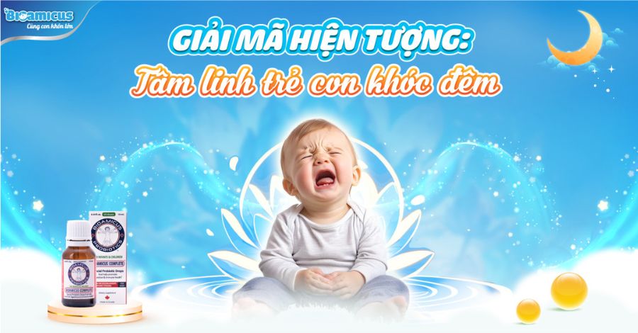 Giải mã hiện tượng: Tâm linh trẻ con khóc đêm