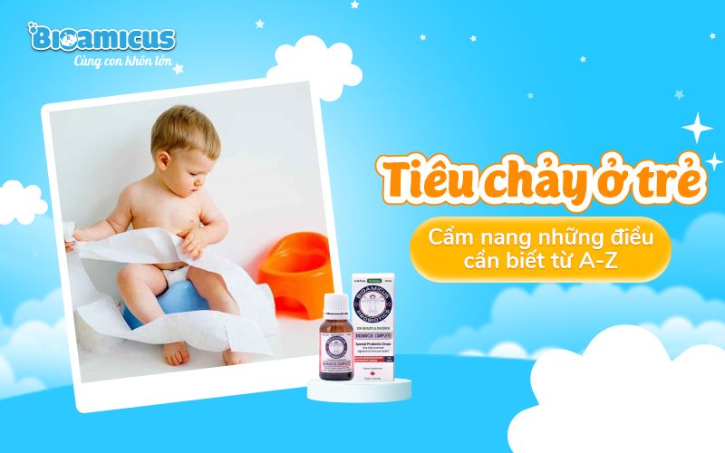 tiêu chảy ở trẻ