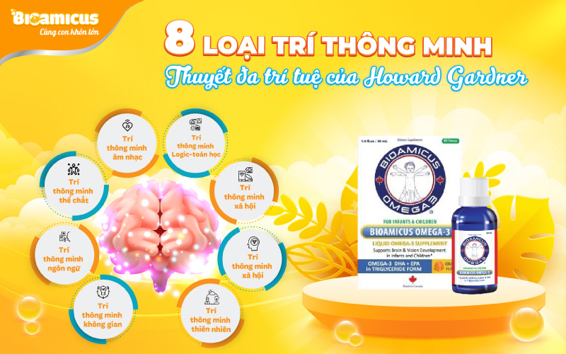 8 loại trí thông minh theo thuyết đa trí tuệ