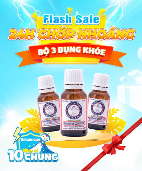 Flash sale 24H CHỚP NHOÁNG - Bộ Ba Bụng Khỏe