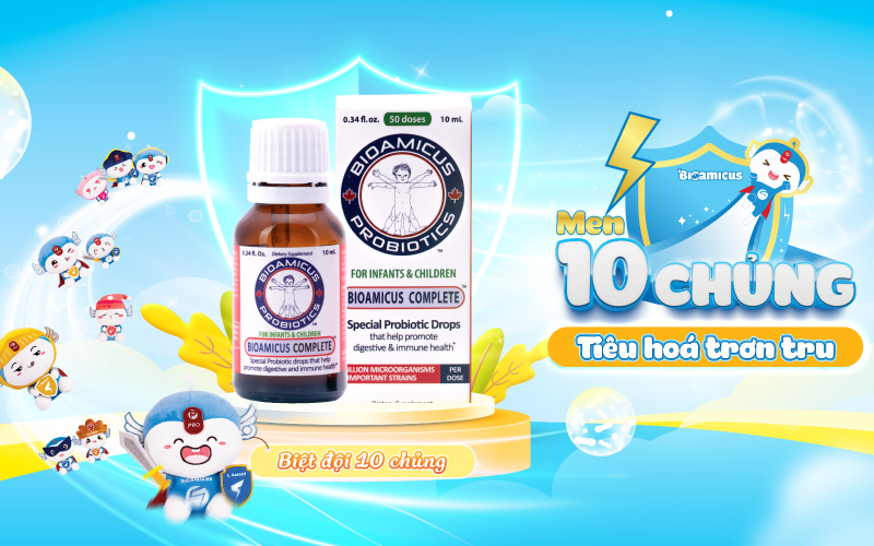 men vi sinh 10 chủng BioAmicus