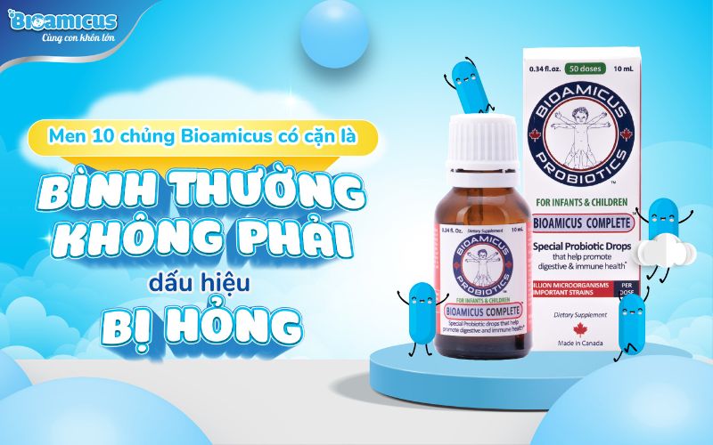 men 10 chủng có cặn không phải bị hỏng