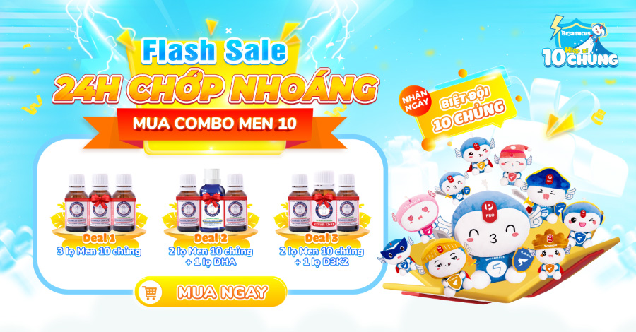 Flash sale 24H CHỚP NHOÁNG - Săn ngay biệt đội gấu bông BioAmicus