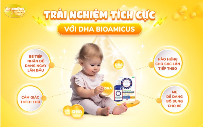 trải nghiệm tích cực với dha bioamicus