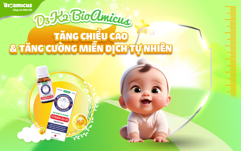 bổ sung vitamin D giúp trẻ tăng đề kháng