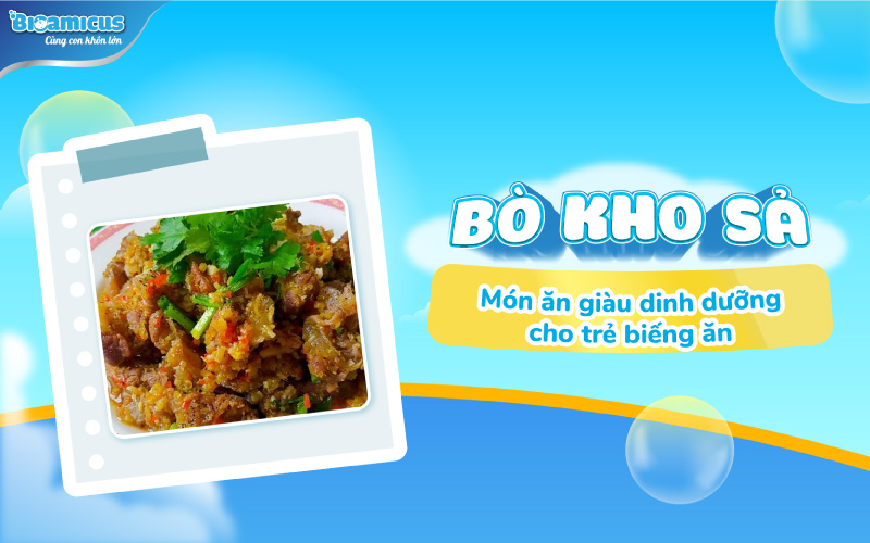 Bò kho xả- món ăn ngon miệng giàu protein