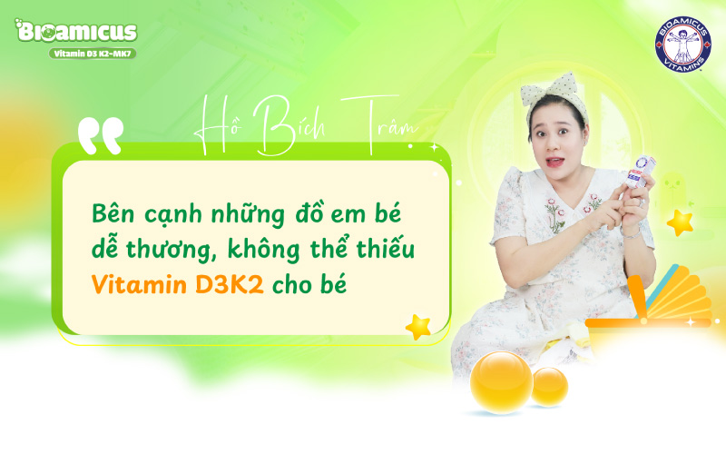 đồ sơ sinh không thể thiếu D3K2 BioAmicus