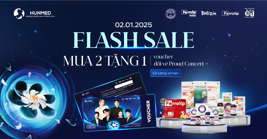 Tặng 1000 vé PROUD CONCERT miễn phí trong ngày hội Flash Sale 2/1