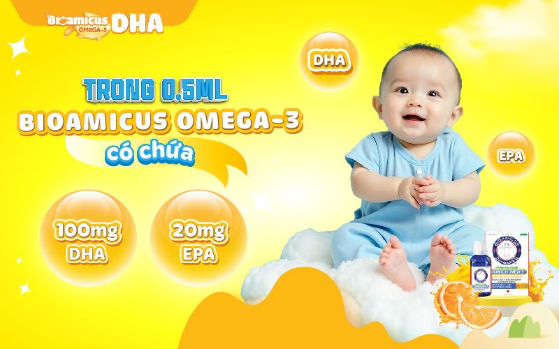 dha bioamicus omega-3 có chứa dha và epa tỷ lệ vàng