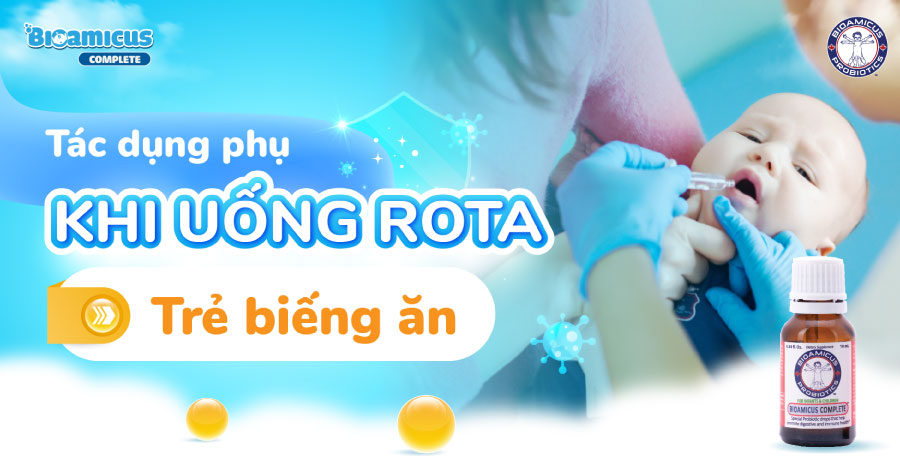 uống rota trẻ biếng ăn