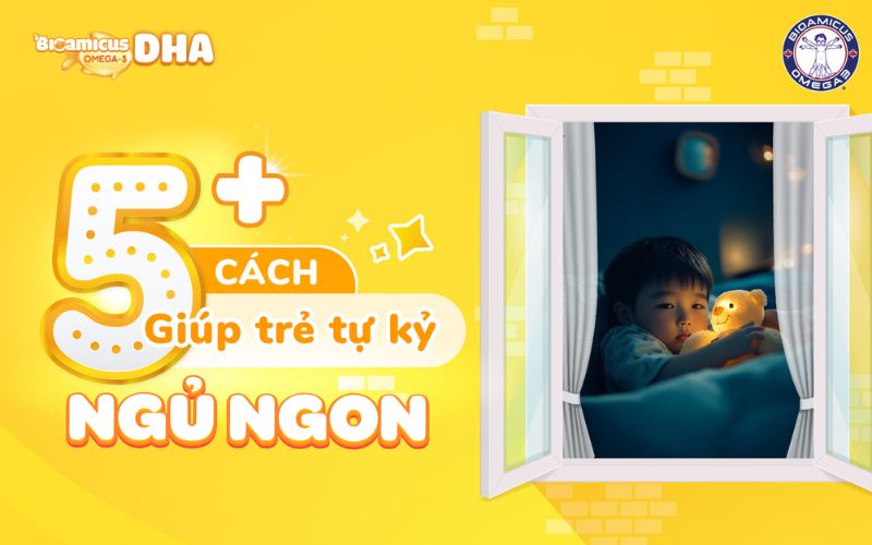 5+ cách giúp trẻ tự kỷ ngủ ngon