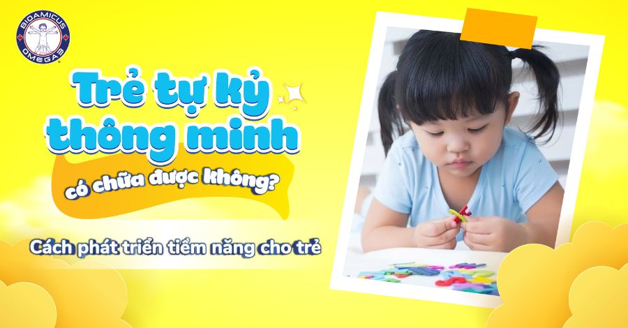 Trẻ tự kỷ thông minh có chữa được không?