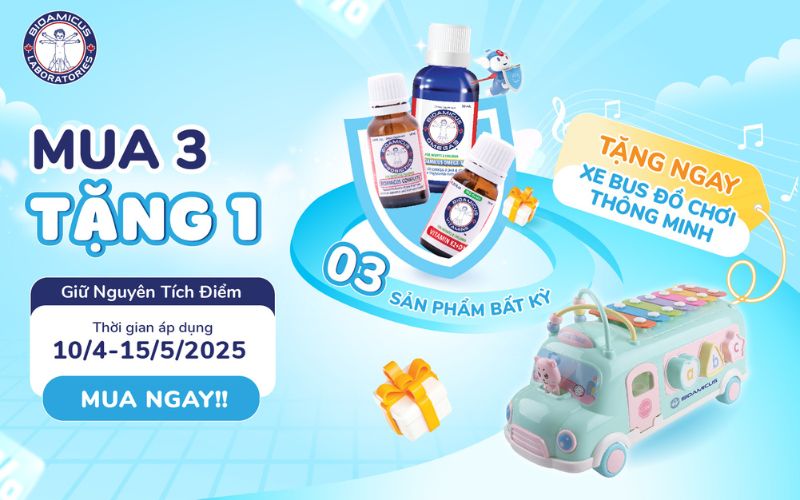 mua 3 tặng 1 bioamicus
