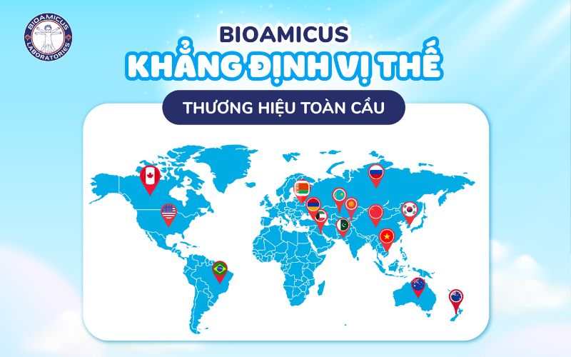 BioAmicus - thương hiệu toàn cầu từ Canada