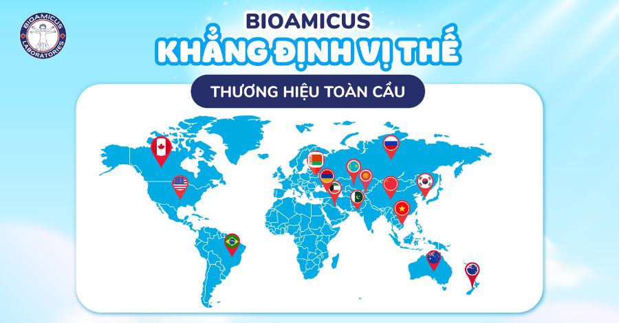 BioAmicus - Khẳng định vị thế thương hiệu toàn cầu trong sứ mệnh chăm sóc sức khỏe trẻ em