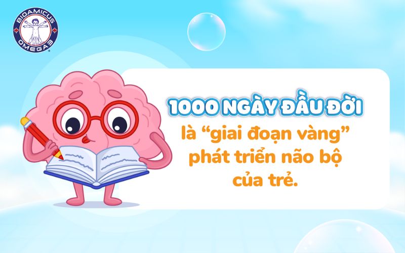 1000 ngày đầu đời là giải đoạn vàng phát triển não bộ