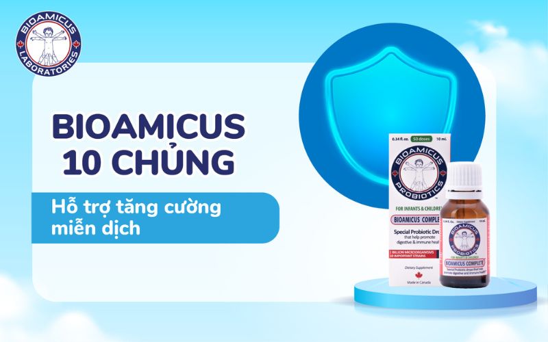 men 10 chủng hỗ trợ tăng cường miễn dịch