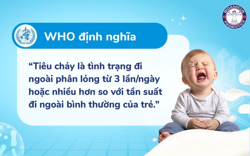 Định nghĩa tiêu chảy của WHO