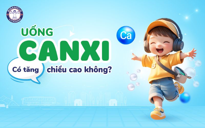 uống canxi có tăng chiều cao không?