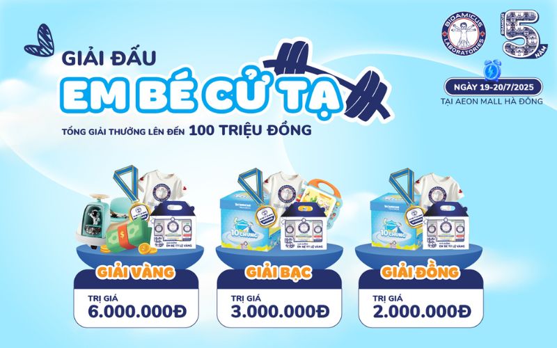 Giải đấu em bé cử tạ
