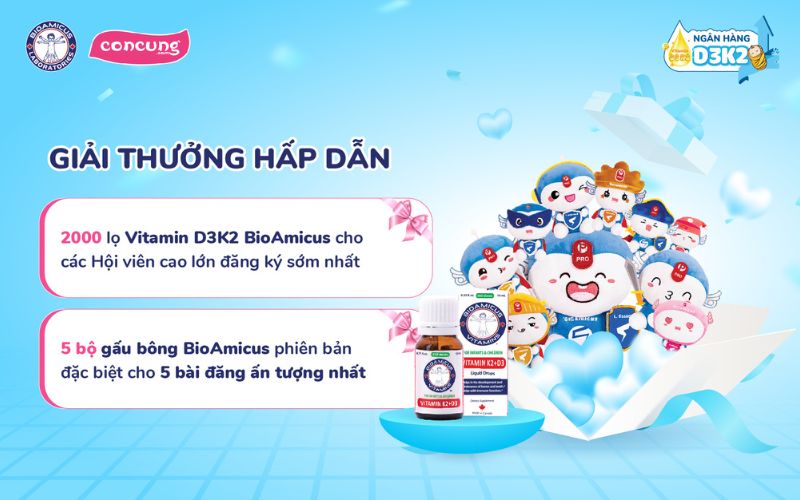 Giải thưởng hấp dẫn