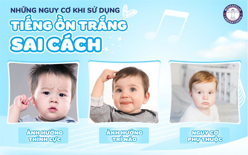 Những nguy cơ khi dùng tiếng ồn trắng sai cách