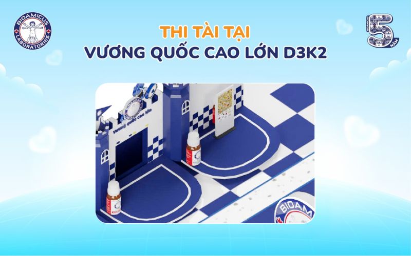 Thi tài tại vương quốc cao lớn