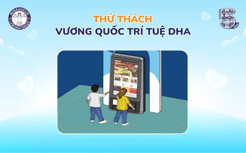 Thử thách vương quốc trí tuệ DHA