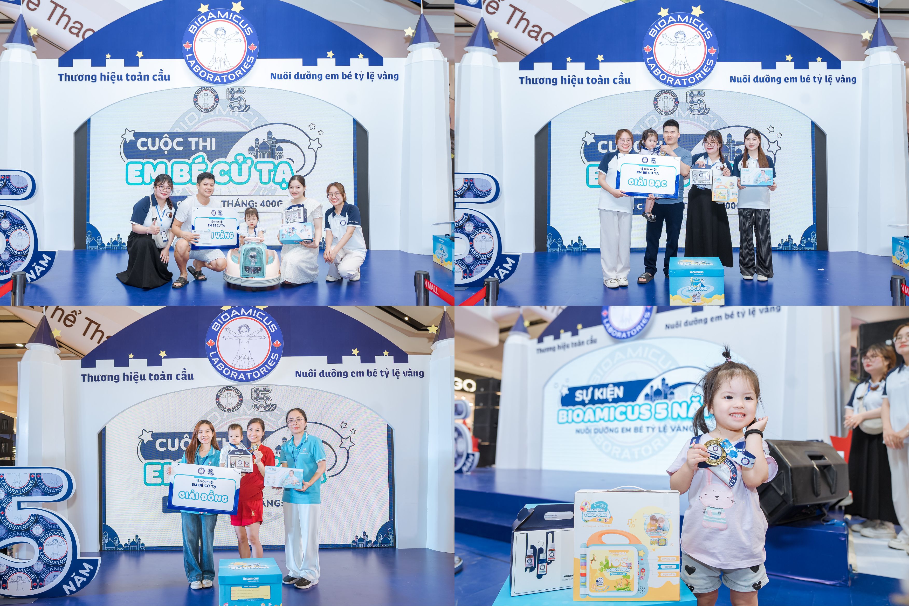 Giờ phút trao giải cho các nhà vô địch