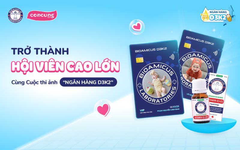 Trở thành hội viên cao lớn cùng cuộc thi ảnh "Ngân hàng D3K2"