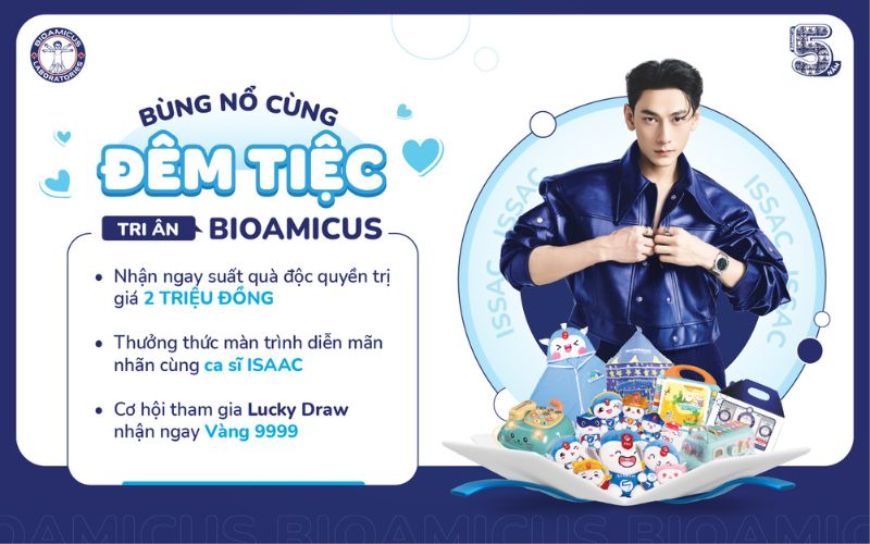bùng nổ đêm tiệc tri ân BioAmicus