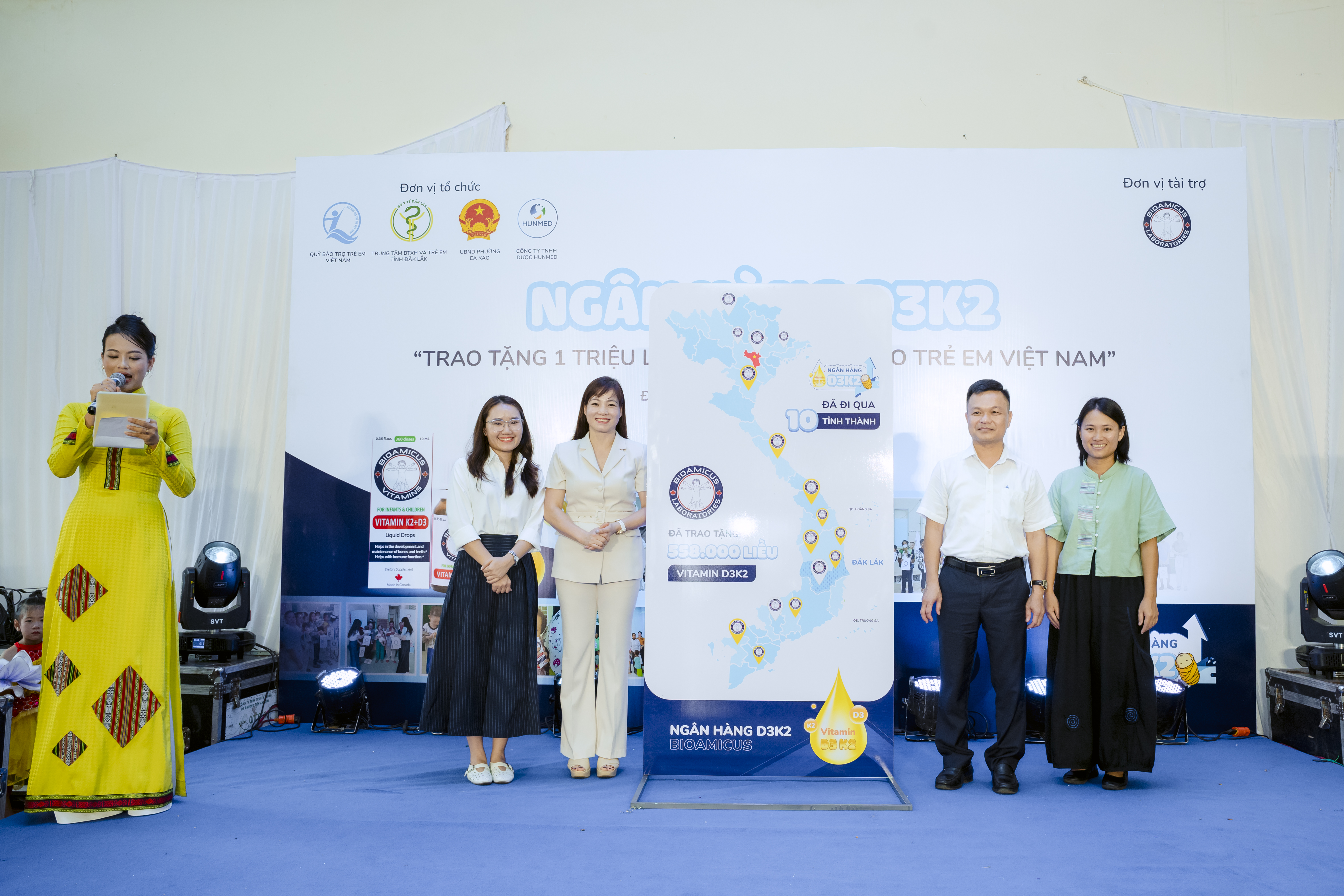 Ngan hàng D3K2 đã đi qua 10 tỉnh thành