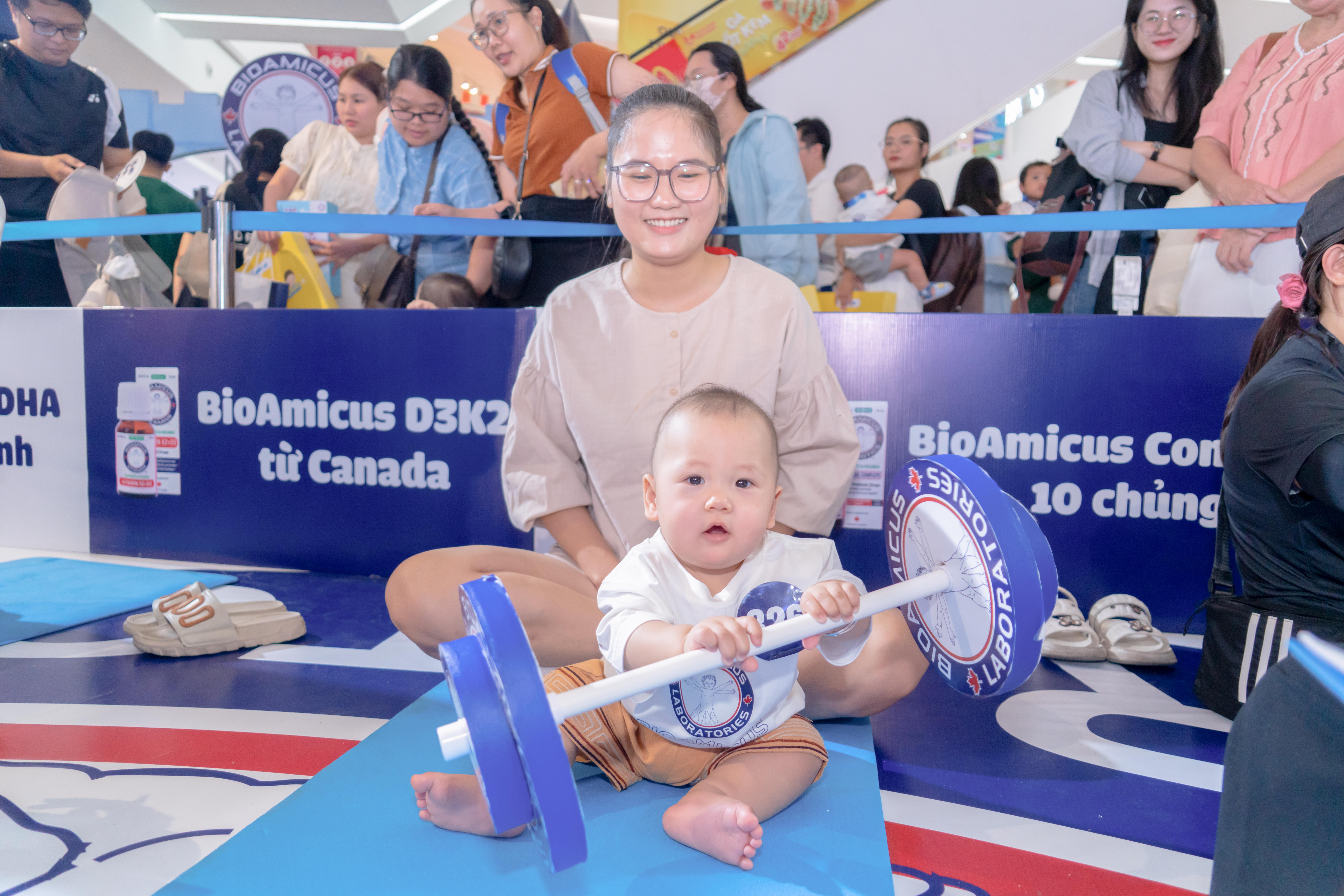 Tạ được thiết kế đảm bảo an toàn cho bé
