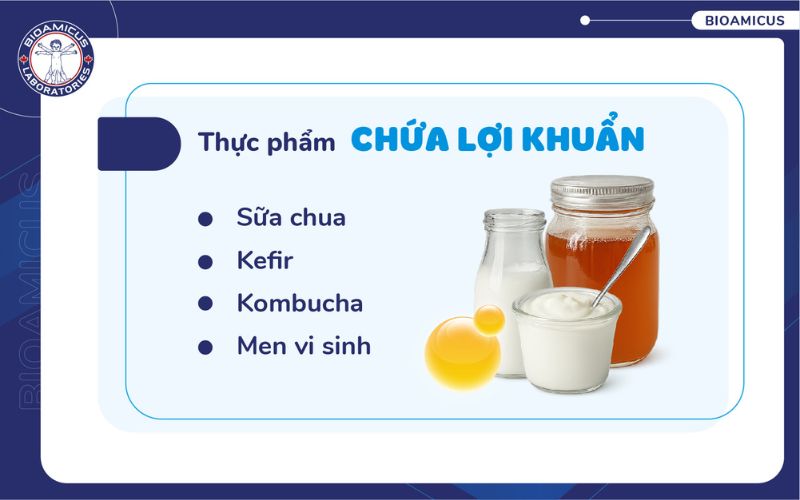 Thực phẩm chứa lợi khuẩn