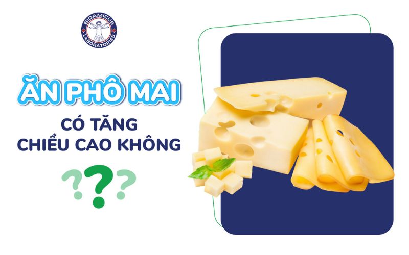 Ăn phô mai có tăng chiều cao không?