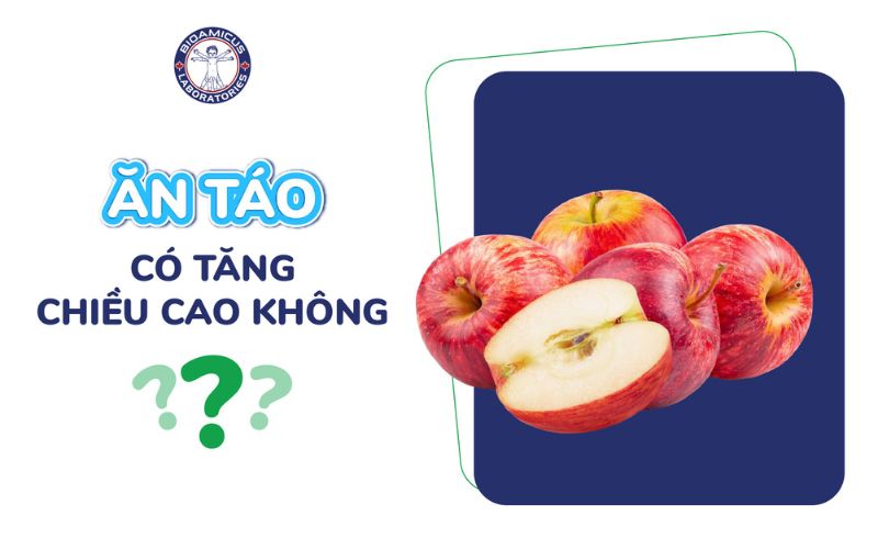 Ăn táo có tăng chiều cao không?