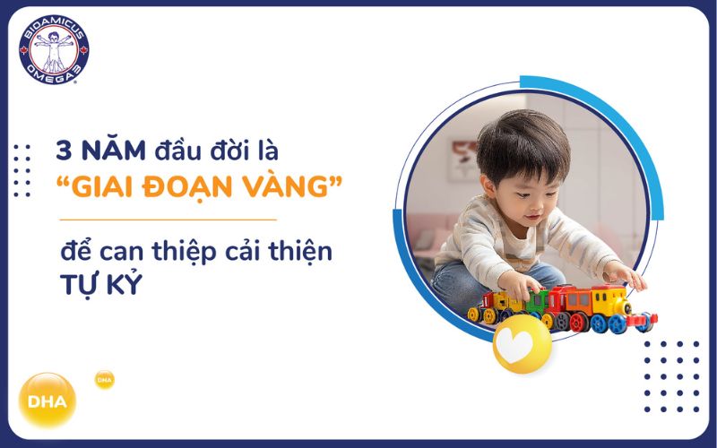 Giai đoạn vàng can thiệp cho trẻ tự kỷ