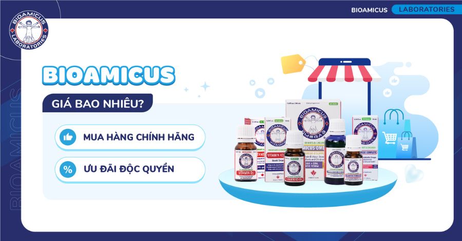 BioAmicus giá bao nhiêu? Ưu đãi độc quyền khi mua hàng