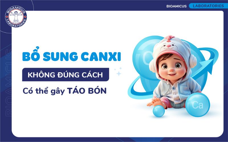 Bổ sung canxi sai cách có thể gây táo bón