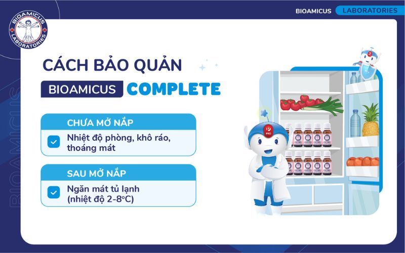 cách bảo quản men 10 chủng