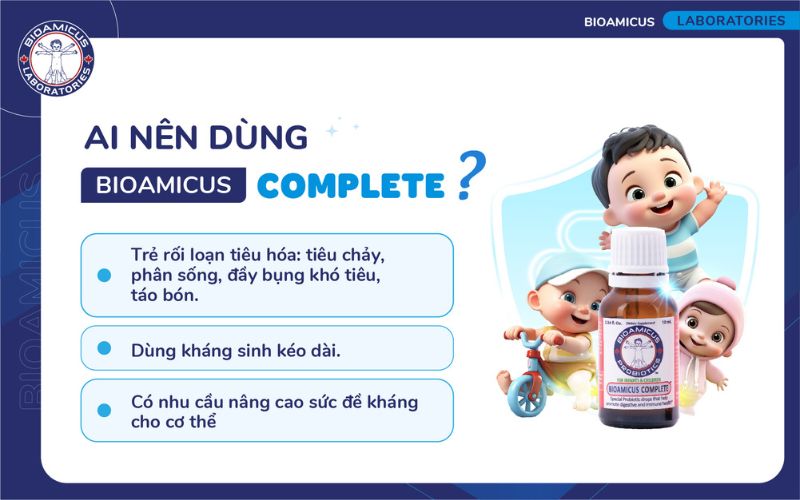 đối tượng sử dụng men 10 chủng
